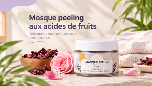 Ce qu'il faut savoir sur le masque peeling aux acides de fruits.