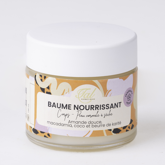 Baume nourrissant corps peaux normales à sèches